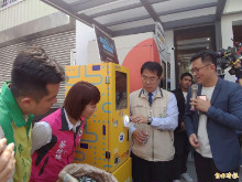 台南製造智慧電池機啟用 一顆電池即可回收換購物金